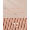 imageSONGMICS Velvet Hangers 50 Pack NonSlip Clothes Hangers 17 x 83 Inches Coat Hangers with Wide Shoulder Notches Pants Bar 360 Swivel Hook SpaceSaving for Closet Ink Black UCRF039B03Coral Pink