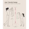 imageSONGMICS Coat Rack Freestanding Metal Coat Rack Stand with 12 Hooks and 4 Legs Holds Clothes Hats and Bags for Entryway Living Room Bedroom Jelly Pink URCR031R01Jelly Pink
