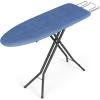 imageSONGMICS Ironing Board Foldable Iron Board Height Adjustable up to 35 Inches with 4 Layered Cover and Pad Iron Rest Hook Steel XLegs for Home Laundry Room Dorm Midnight Blue ULLB001Q01Midnight Blue
