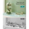 imageSONGMICS Makeup Organizer 3Tier Round Rotating Skincare Organizer Countertop Customizable Toiletries Vanity Organizer Lazy Susan Christmas Gift Cloud White UJKA011W01Pale Green