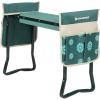 imageSONGMICS Folding Garden Kneeler and Seat Gardening Gifts for Women Men Gardening Supplies Garden Stool with Soft Thick Kneeling Pad Green and Floral Pattern UGGK050L01