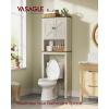 imageVASAGLE Over The Toilet Storage Cabinet UBTS026W01